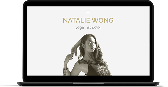 Natalie, Path to Compassion, Laptop Device Mock